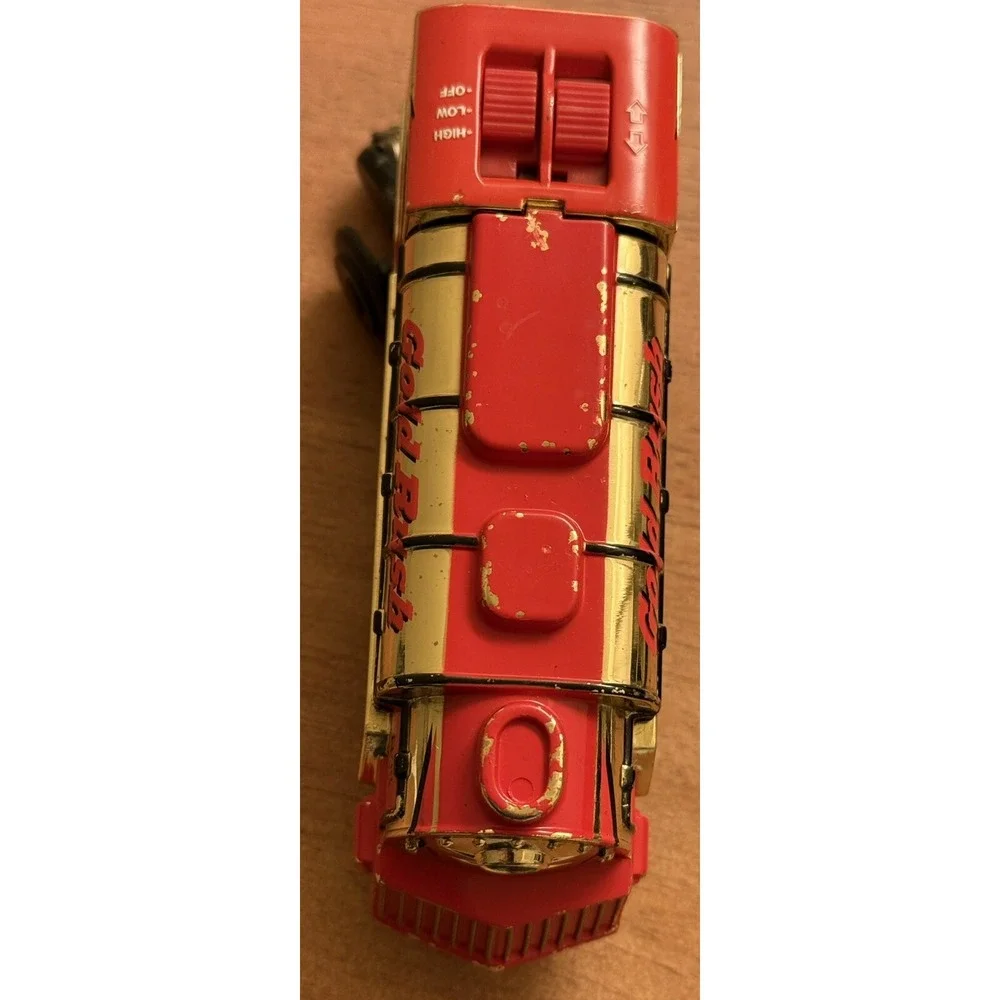 Lionel Gold Rush Train Engine 1134‎ Thomas, Battery, 2000,